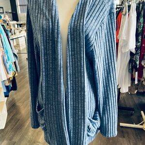 NWT Ribbed Knit Cardigan